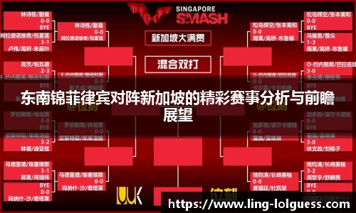 东南锦菲律宾对阵新加坡的精彩赛事分析与前瞻展望